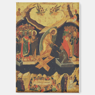Christ's Descent into Hades Resurrection of Jesus Magnet