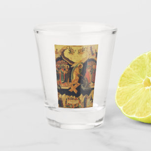 Christ's Descent into Hades Resurrection of Jesus Shot Glass
