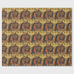 Christ's Descent into Hades Resurrection of Jesus  Wrapping Paper