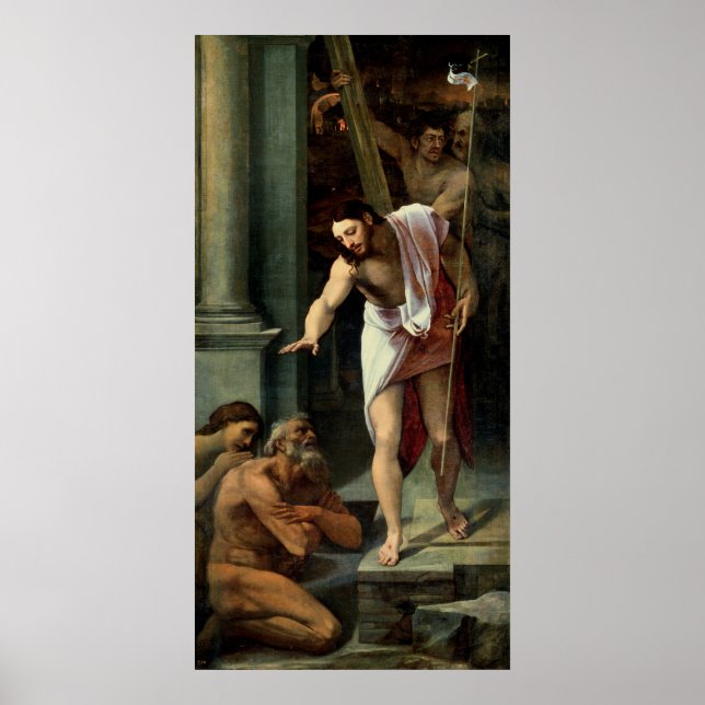 Christ's Descent into Limbo, c. 1532 Poster (Front)