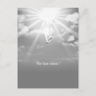 Christ's Resurrection & Ascension Into Heaven Postcard