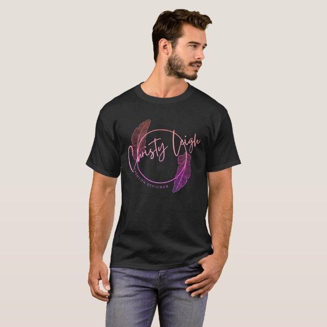 christy leigh pink T-Shirt (Front Full)