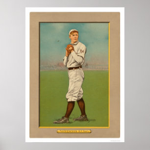 Christy Mathewson Giants Baseball 1911 Poster