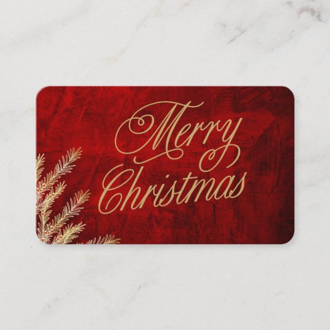 chritmas card (Front)