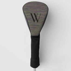 Chroma Denim Look Monogram / Initialised Golf Head Cover