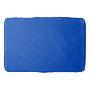 Chroma key colour Blue Bath Mat