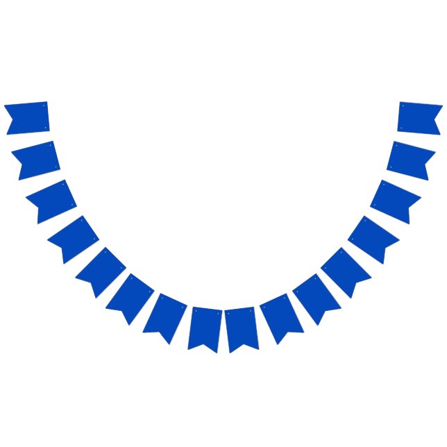 Chroma key colour Blue Bunting (All)