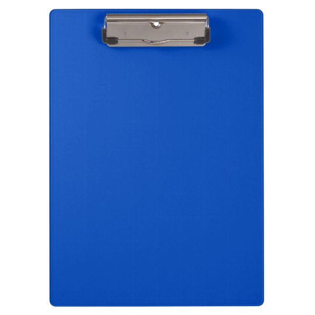 Chroma key colour Blue Clipboard (Front)
