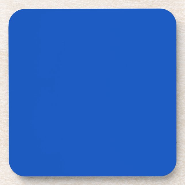 Chroma key colour Blue Coaster (Front)