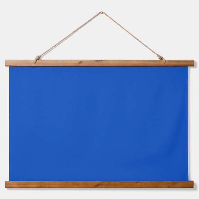Chroma key colour Blue Hanging Tapestry (Front)