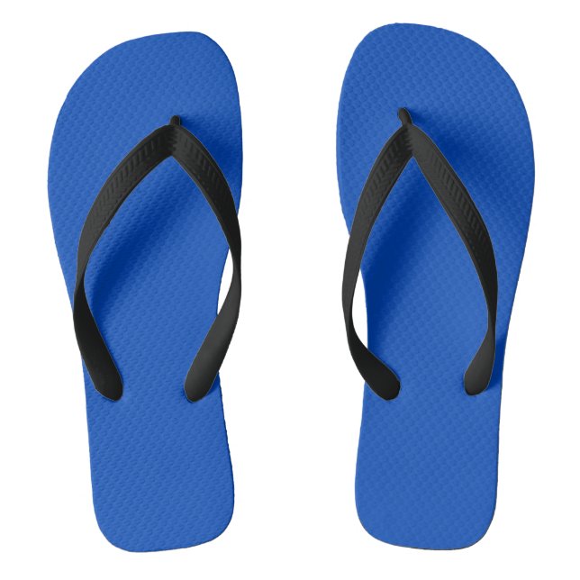 Chroma key colour Blue Jandals (Footbed)