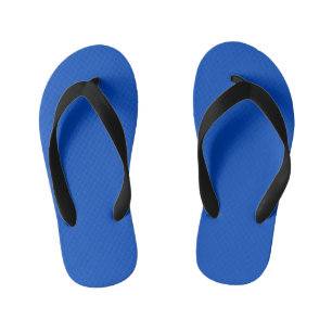 Chroma key colour Blue Kid's Jandals