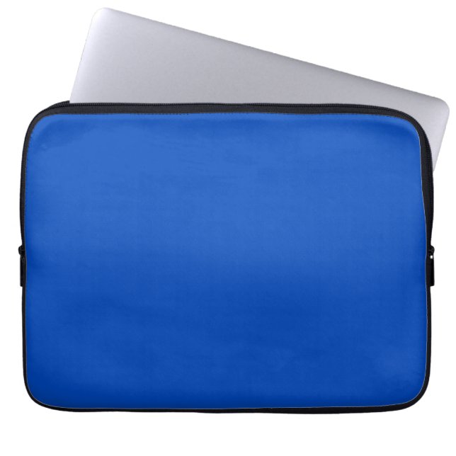 Chroma key colour Blue Laptop Sleeve (Front)