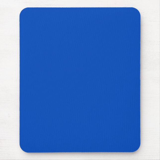 Chroma key colour Blue Mouse Pad (Front)