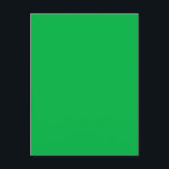 Chroma key colour Green Postcard<br><div class="desc">Chroma key is a special effect that uses the green or blue colour on the screen to make it possible to remove part of the image from a photo or video and replace it with something with a different look.</div>