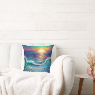 Chroma Sea Seascape Cushion