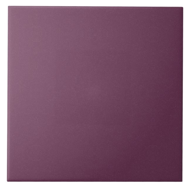 Chroma Textura - Beet Ceramic Tile (Front)