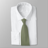 Chroma Textura - Sage Solid Colour Neck Tie