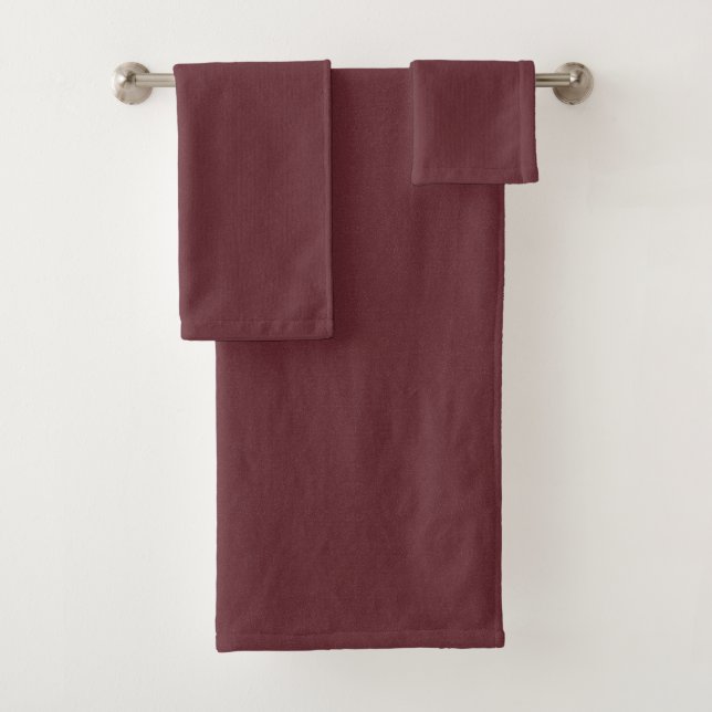 Chroma Textura - Wine Bath Towel (Insitu)