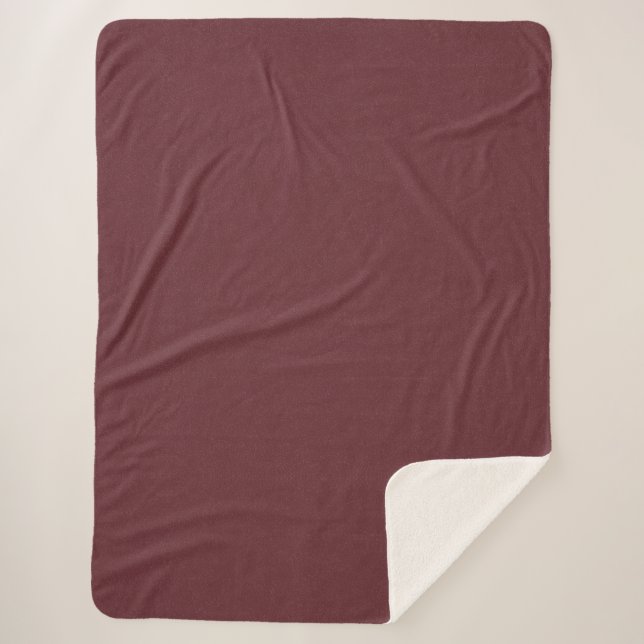 Chroma Textura - Wine Sherpa Blanket (Front)