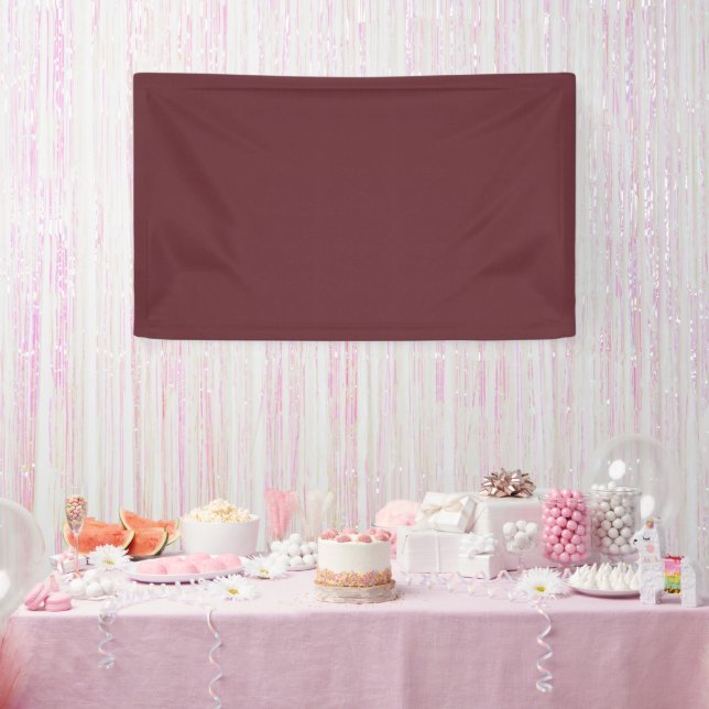 Chroma Textura - Wine Vinyl Banner (Party)
