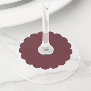 Chroma Textura - Wine Wine Glass Charm