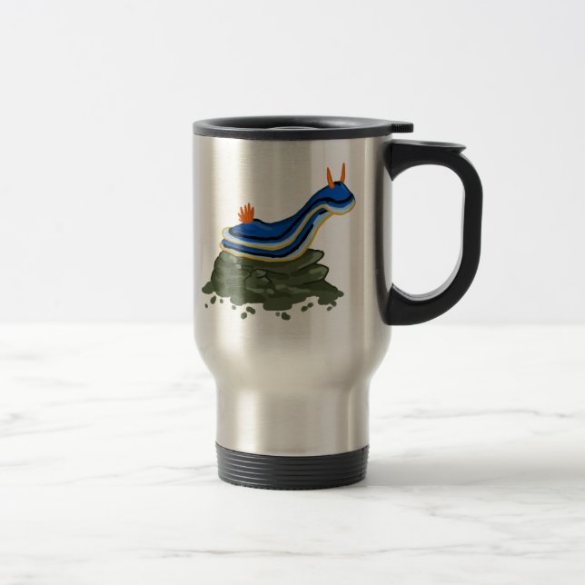 Chromadoris Nudibranch Travel Mug (Right)