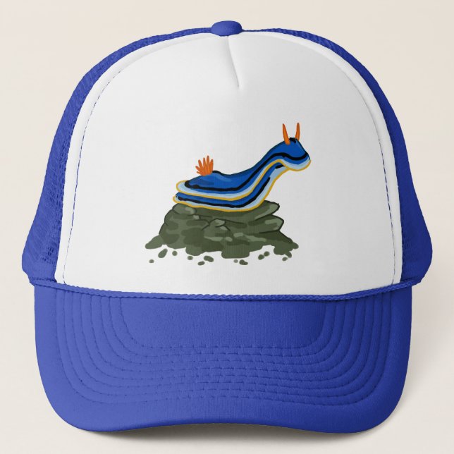 Chromadoris Nudibranch Trucker Hat (Front)