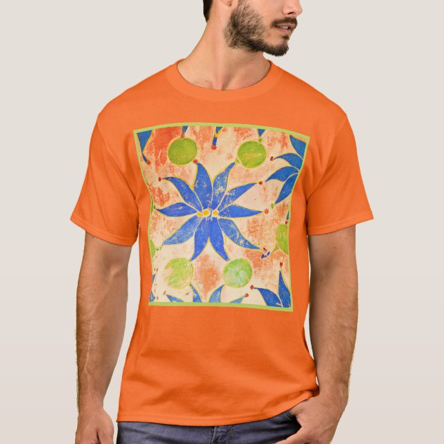 Chromatic Artistry Pattern T-Shirt (Front)