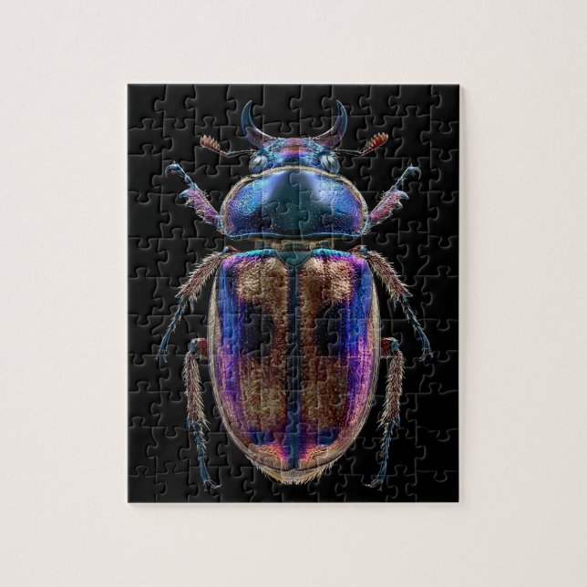 Chromatic Beetles Jigsaw Puzzle (Vertical)