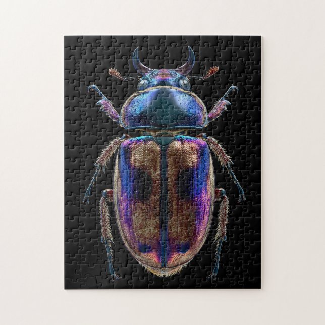 Chromatic Beetles Jigsaw Puzzle (Vertical)