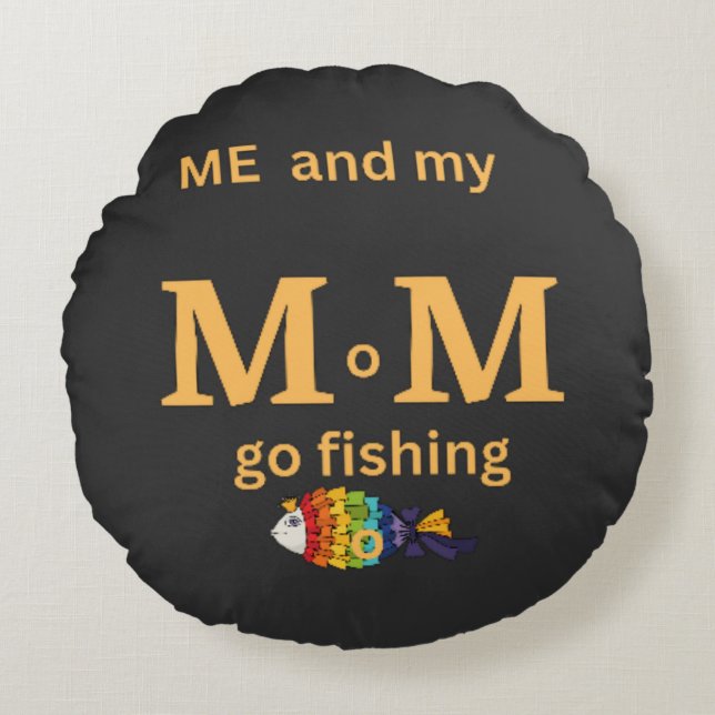  Chromatic Catch Round Cushion (Front)