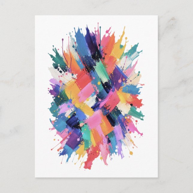 Chromatic Collision Postcard (Front)