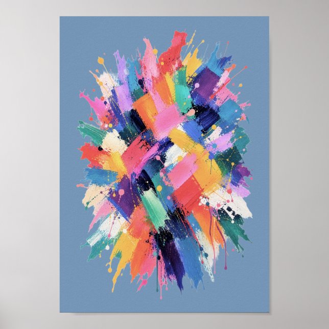 Chromatic Collision Poster (Front)
