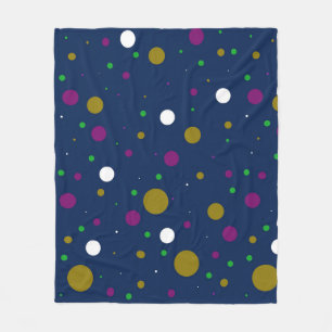 Chromatic Confetti Fleece Blanket