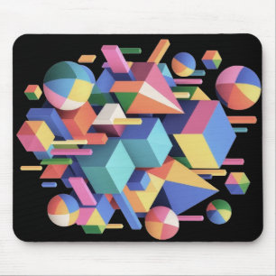 Chromatic Dimension Mouse Pad