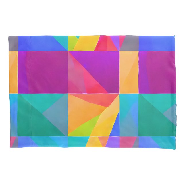 Chromatic Dreams Pillowcase Set (Front-Left)