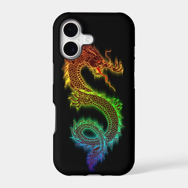 Chromatic Eastern Dragon (black) (Back)