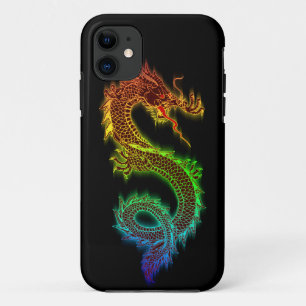 Chromatic Eastern Dragon (black) Case-Mate iPhone Case