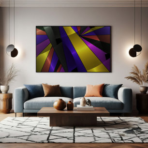 Chromatic Eclipse Canvas Print