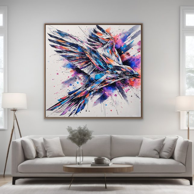 Chromatic Flight of Freedom Poster (Creator Uploaded)