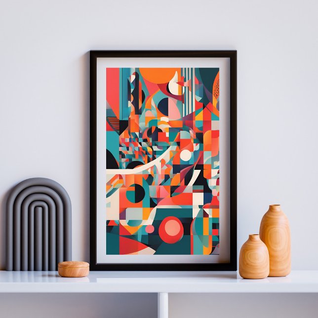 Chromatic Flow of Geometry Poster (Creator Uploaded)