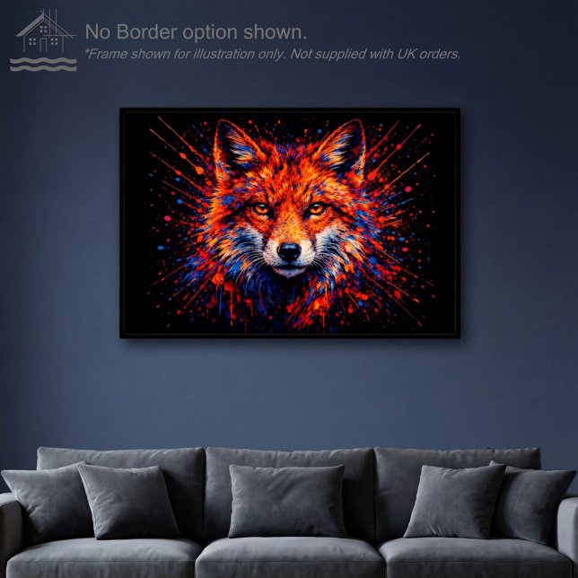 Chromatic Fox – Wall Art Print (Creator Uploaded)