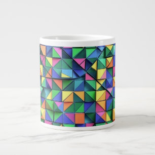 Chromatic Fracture Large Coffee Mug