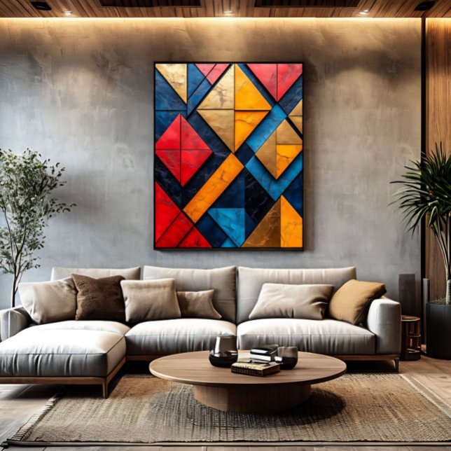 Chromatic Fragments Canvas Print (Creator Uploaded)