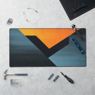 Chromatic Impact  Desk Mat