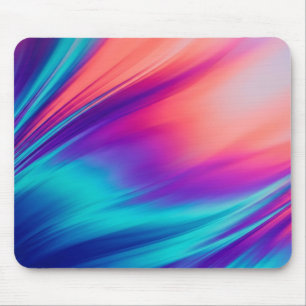 Chromatic Motion Colour Streaks Mouse Pad