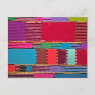 Chromatic Quilt Postcard