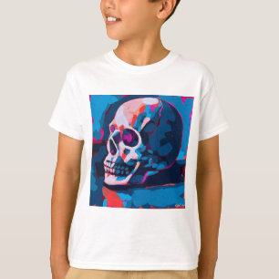 Chromatic Skull Painting T-Shirt