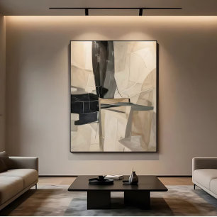 Chromatic Structure Canvas Print